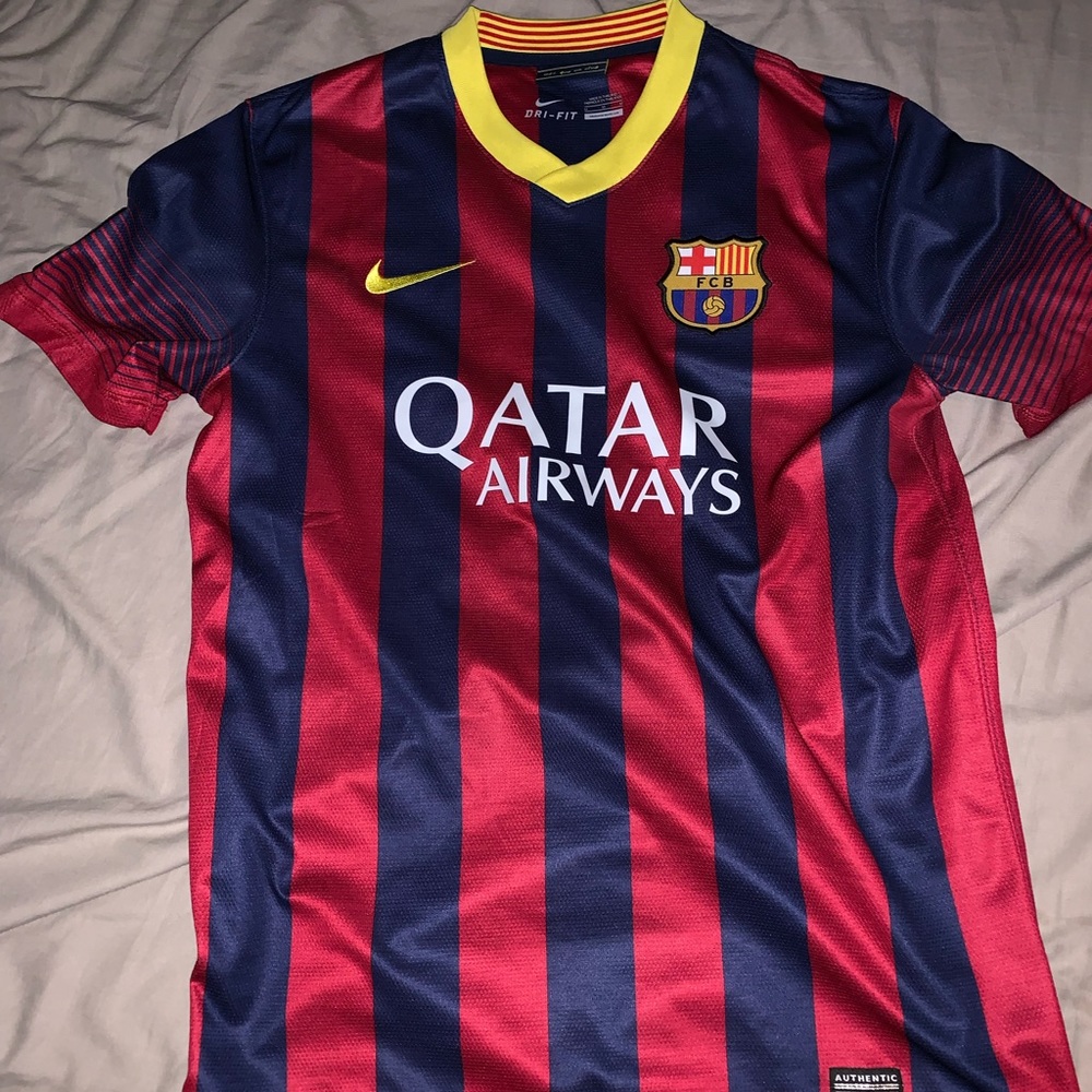 FC Barcelona Home Jersey 13-14 Medium size